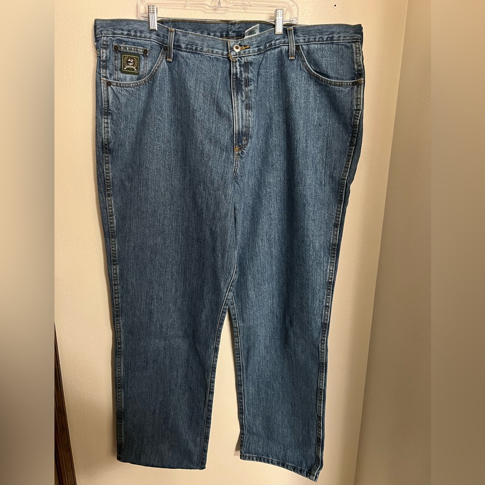 CINCH Classic Green Label Western Bootcut Denim Jeans Medium Wash Men's‎ 46x34